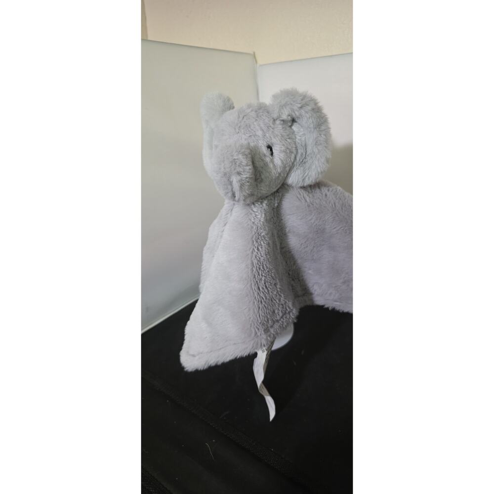 Security Blanket Elephant Baby By Parents Choice Lovey Huggy Soft Plush Gray